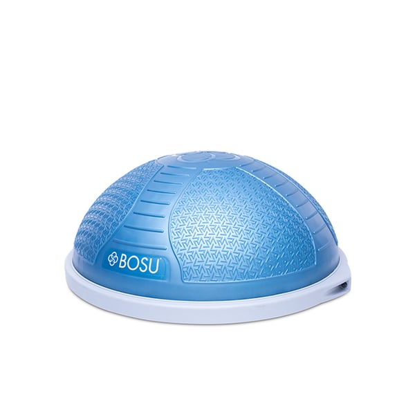 Bosu Balance Trainer NexGen: textured dome improves hand and foot grip