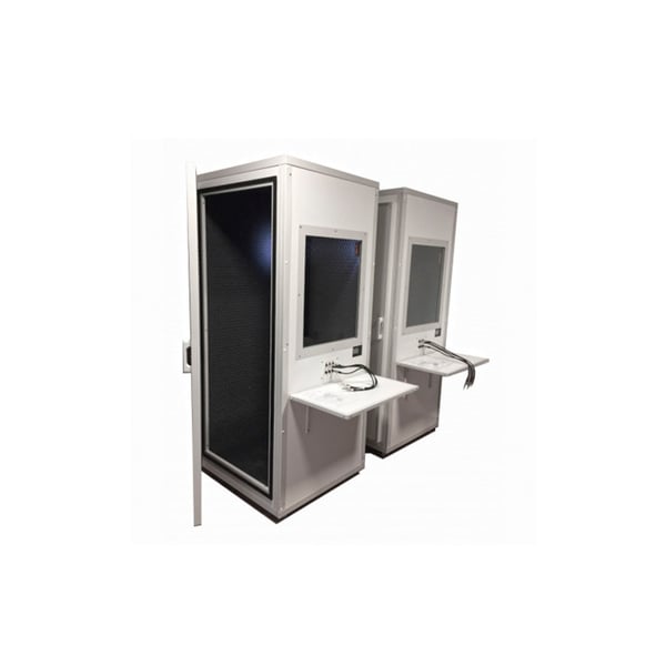 SST90 Audiometry Booth 90 x 90 cm: Class I medical product, CE and Soundproofing certified