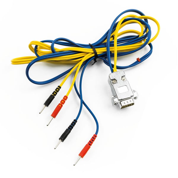 New Age Rectangular Connection Cables: Compatible with Pocket Card Electrostimulator