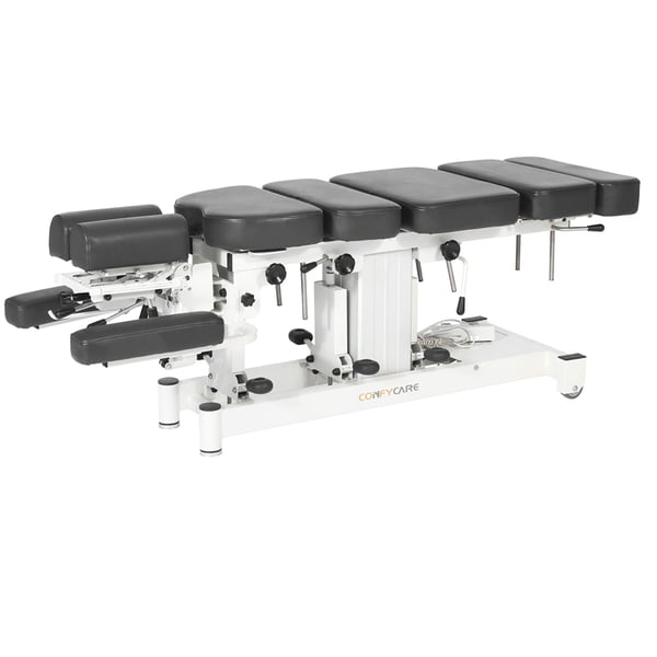 Lym Plus Electric Stretcher: Seven sections with drops for chiropractic