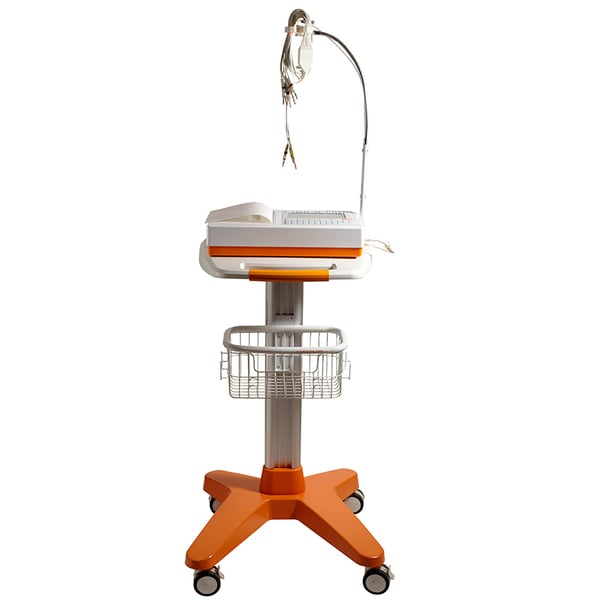 ECG200 carriage includes patient support arm Cable