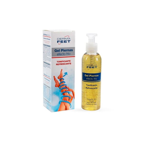Gel for legs toning and refreshing cold effect