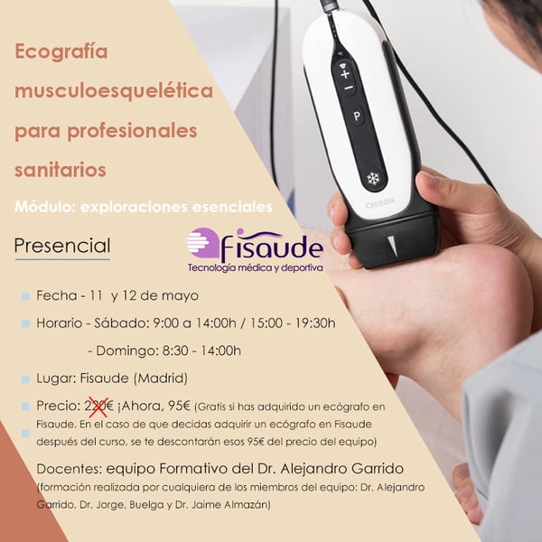 MUSCULOSKELETAL ULTRASOUND FOR HEALTH PROFESSIONALS: ESSENTIAL EXAMINATIONS - IN-PERSON - MAY 11 AND 12, 2024