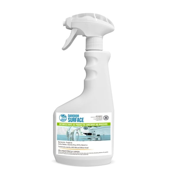 Darodor Surface 750ml surface disinfectant: Cleans, disinfects and eliminates the formation of aerosols