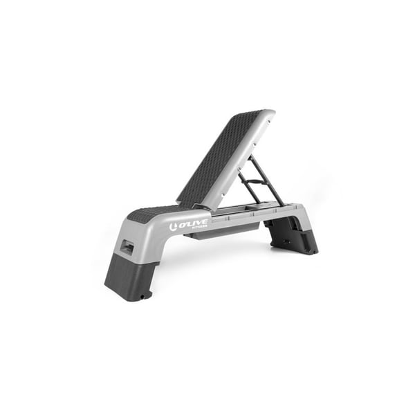 Deck O'Live Multifunctional Exercise Platform: Normal Step + Adjustable Reclining Bench