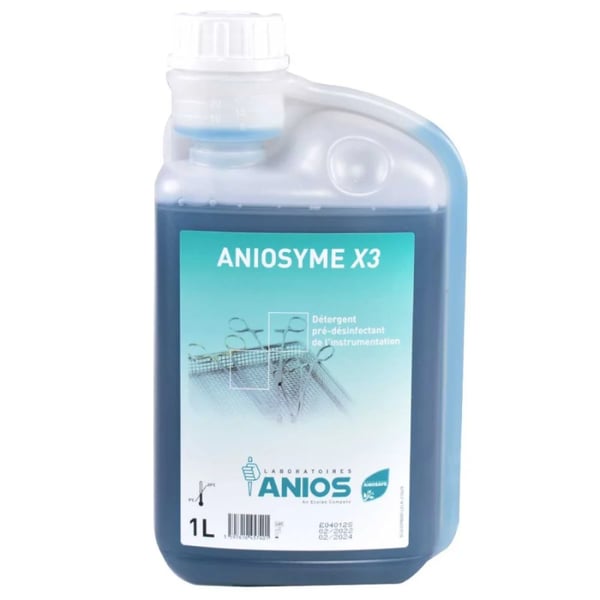 ANIOS Instrument Disinfectant Aniosyme X3 1 liter