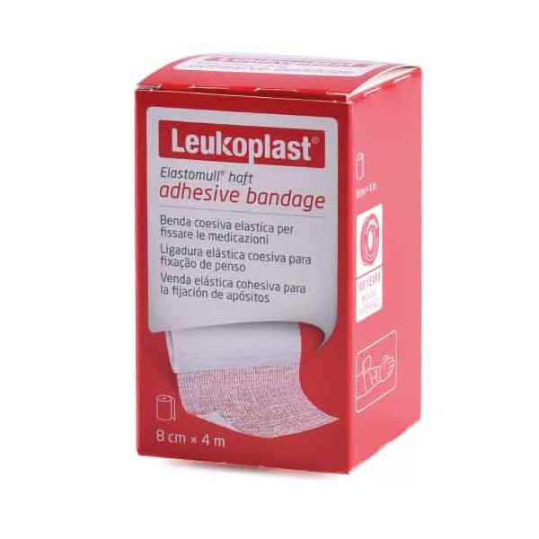 Elastomull Haft 8 cm x 4 meters: Elastic cohesive gauze bandage