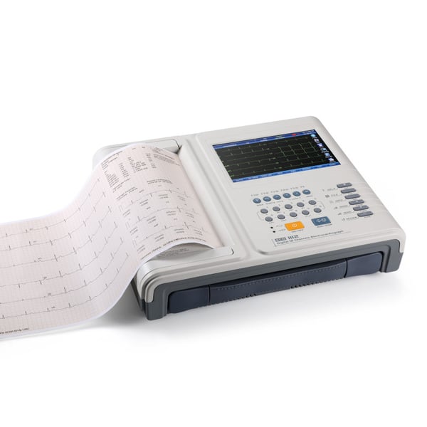 1112M Electrocardiograph: 12-channel ECG with Minnesota analysis and advanced DICOM/HL7 connectivity