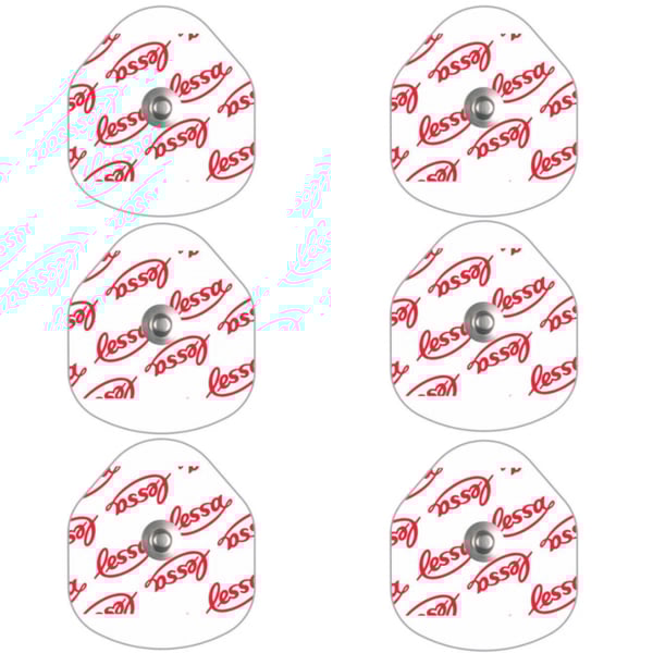 Pack of 600 pre-frozen electrodes with foam support for ECG 40 x 36 mm (20 sachets of 30 units)