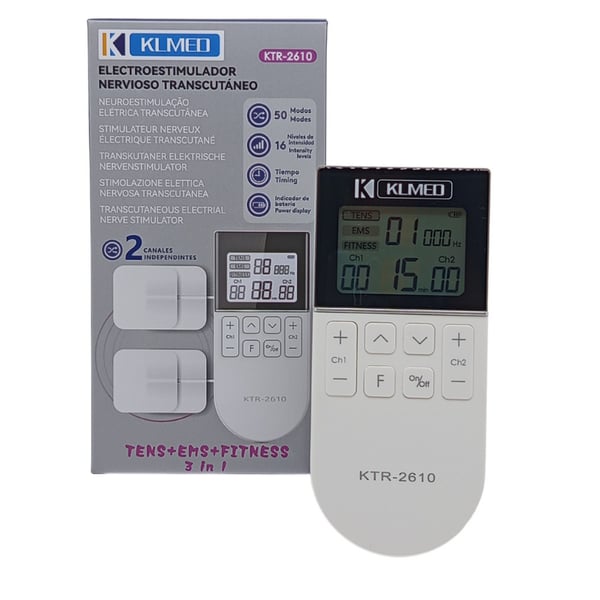 TENS-EMS 2-Channel Electro-stimulator for Pain and Recovery KTR-2610