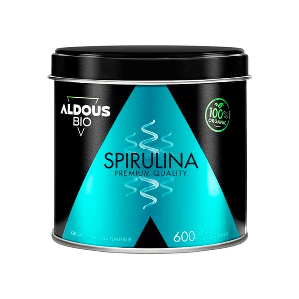 Aldous Organic Spirulina (600 Capsules)