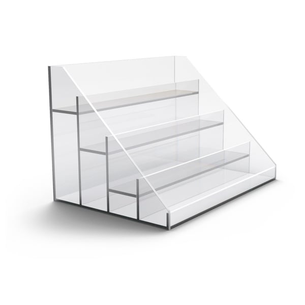 Thenar acrylic display: Ideal for storing nail polishes