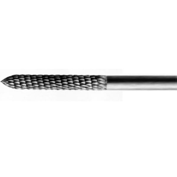Milling cutter made of 1524 Tungsten Carbide: Medium-Fine Abrasion. Ideal for finishing nail roughing.