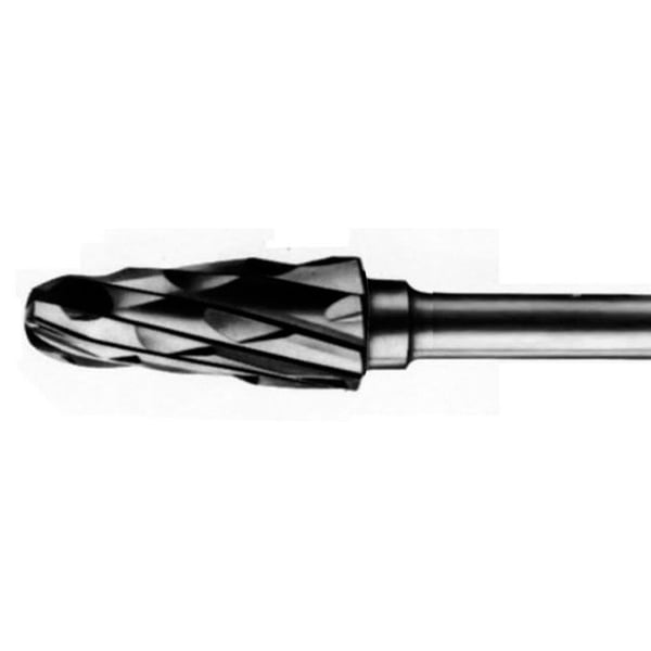 Milling cutter made of 1593 Tungsten Carbide: Coarse Abrasion. Ideal for strong and aggressive grinding of nails