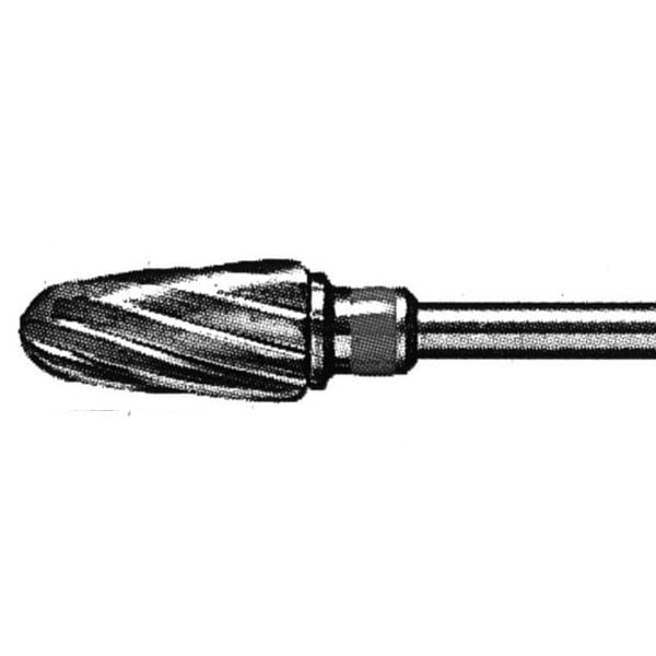 Milling cutter made of 1647 Tungsten Carbide: Coarse Abrasion. Ideal for strong and aggressive grinding of nails