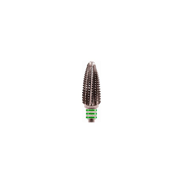 Milling cutter made of Tungsten carbide HFL 251QSCN: High Abrasion. Ideal for strong and aggressive roughing of nails