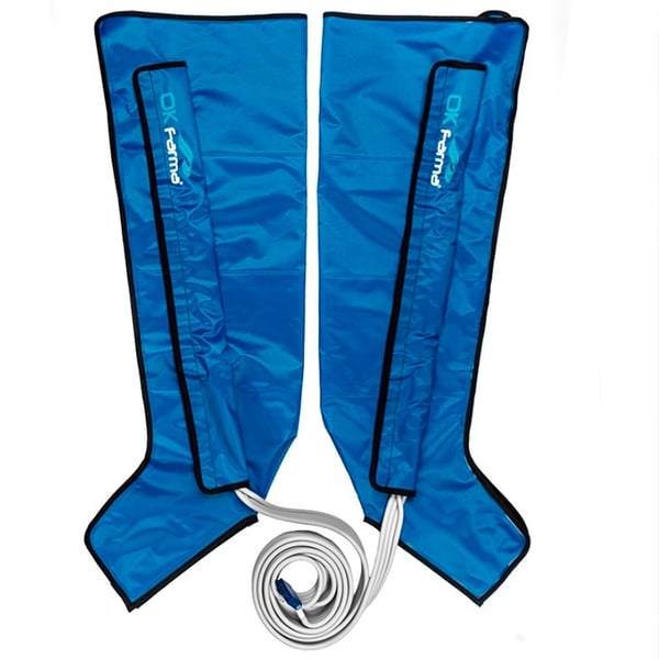 Two leg covers compatible with Kinefis Farma Press Digital Pressotherapy (4, 6 and 8 sections)