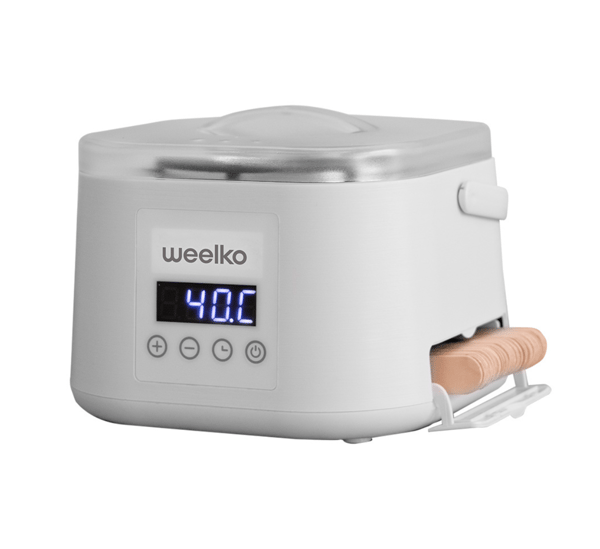 EPILSPAT Hot Wax Melter with Digital Display: With temperature regulation from 35 to 125°C and 500 ml capacity