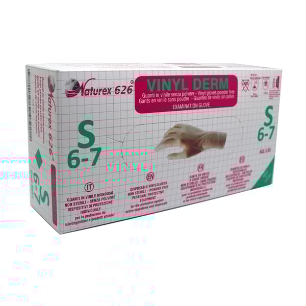 Vinyl Gloves without Dust (100 Units - Size L)