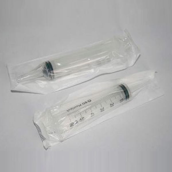 Syringe three bodies with catheter (box of 60 units)