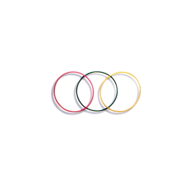 Water game immersion slalom rings