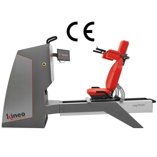 Kineo Globus Leg Press: The intelligent, advanced, and customized leg training machine.