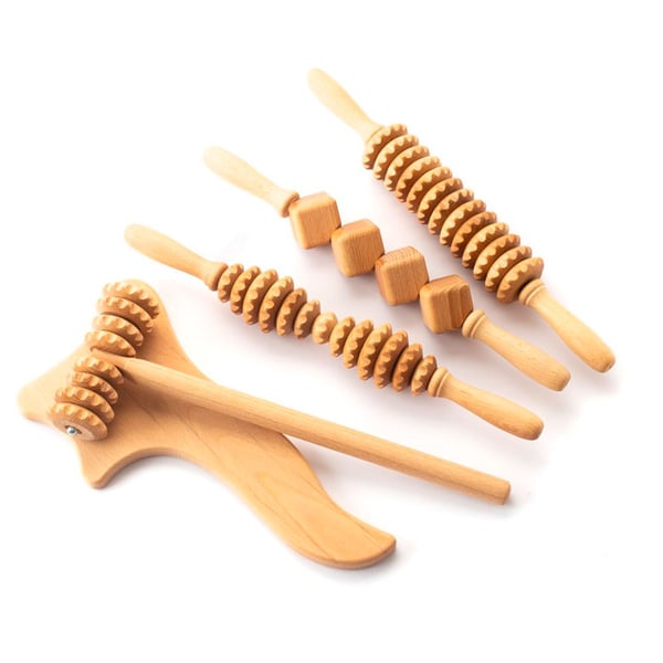 Anti-cellulite body wood therapy kit (five elements)