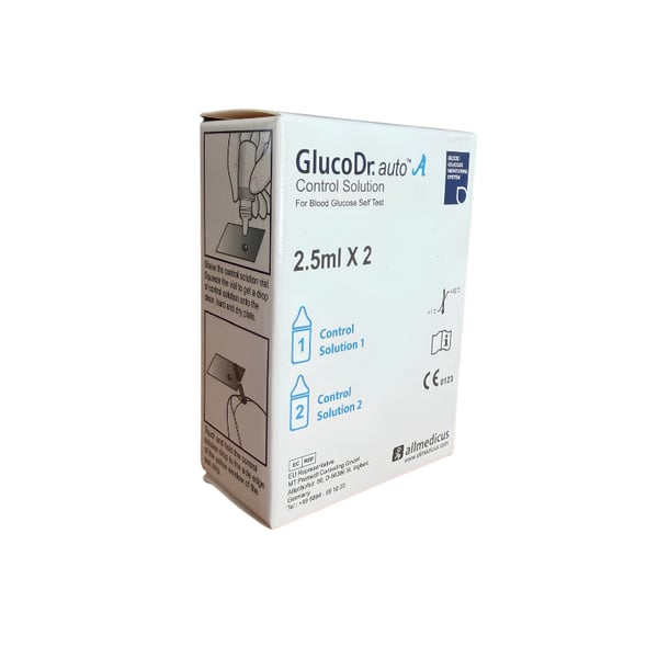 Liquid Control for the calibration of the Dr Auto glucometer