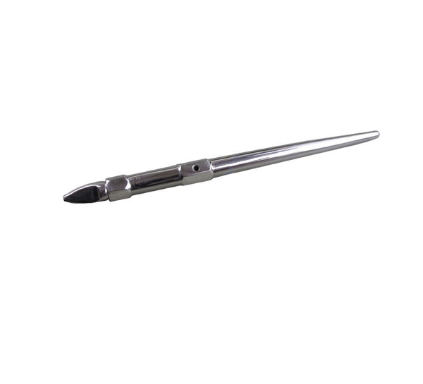 Interchangeable gouge handle with triangular head