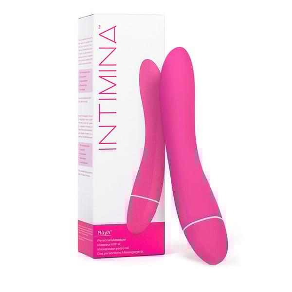 Raya INTIMINA personal massager: Powerful ultra-quiet vibrations for complete discretion