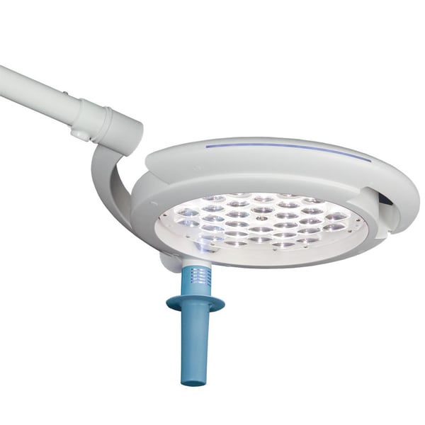Mimled 1000 33W LED surgical light: 100,000 lux at one meter (different anchors available)