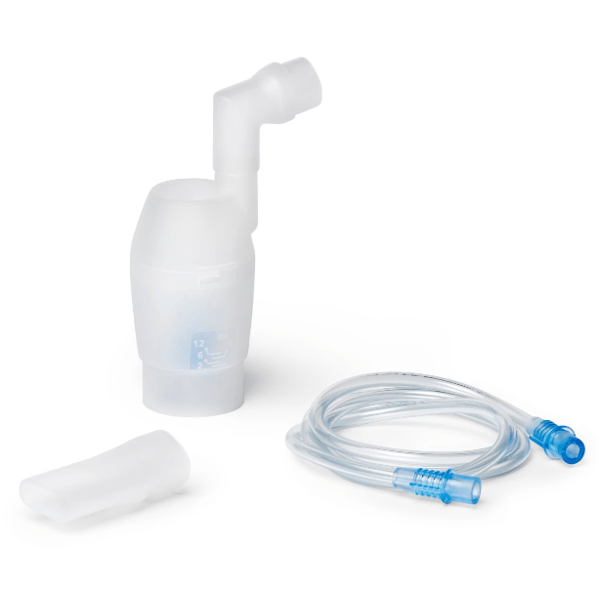 Accessory set for Omron C101 Essential nebulizer: nebulizer kit, air tube and mouthpiece