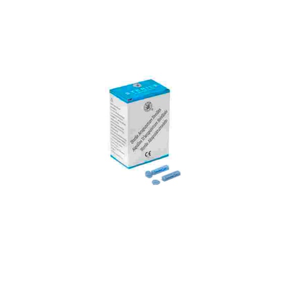 Pack of 100 28G lancets for the EBketone K-01 blood ketone analyzer