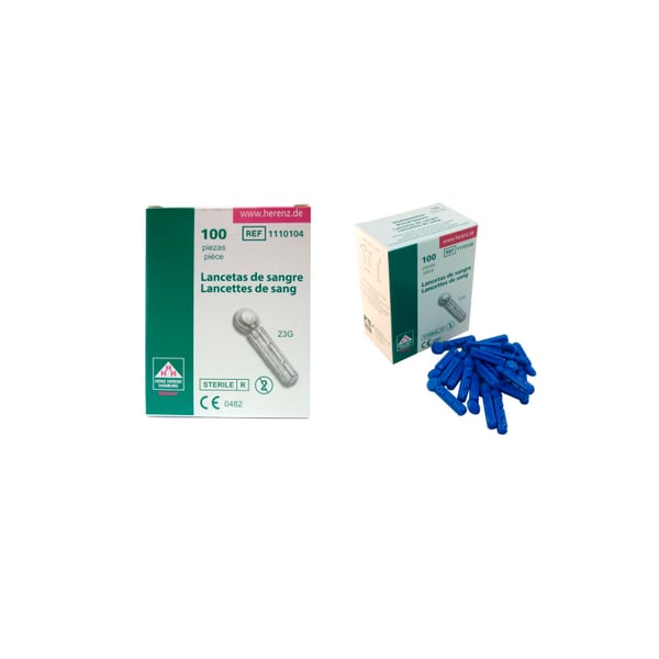 Pack of 100 23G Lancets for the Lactate Scout device