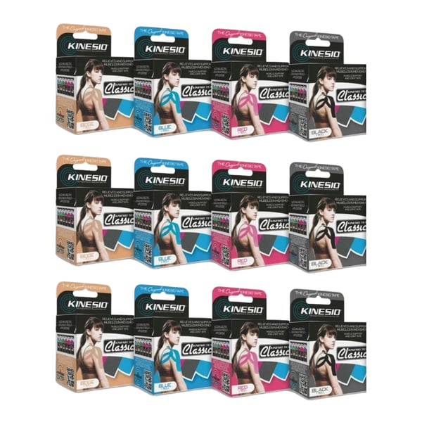 Kinesio Tex Classic Savings Packs 5cmX4m (Pack of 12 units)