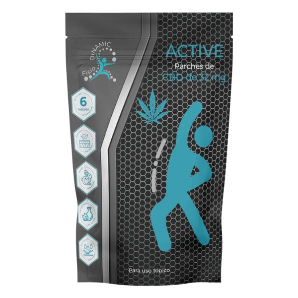 Active CBD Transdermal Patch for Men 32 mg: 24h Extended Release