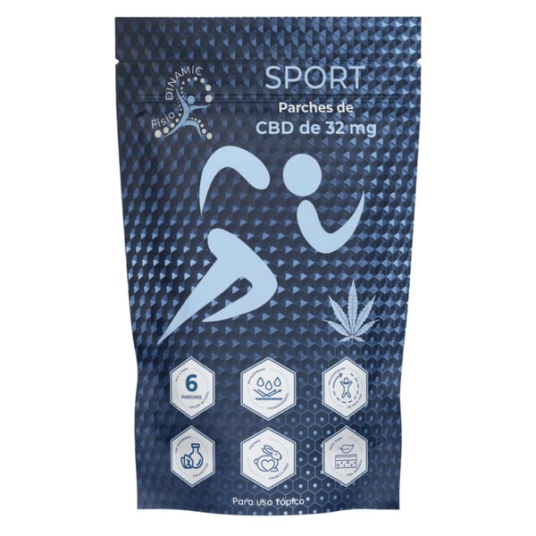 CBD Sport Transdermal Patch for Women 32 mg: 24h Extended Release