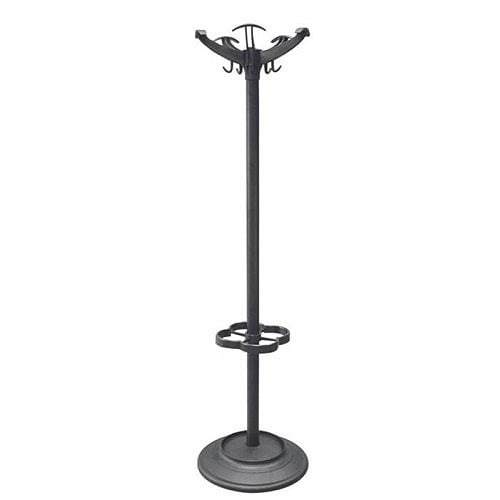 ELIX coat rack and umbrella stand black