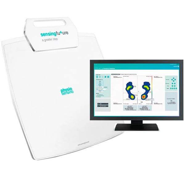 PhysioSensing Podiatry: Pressure platform + podometry software