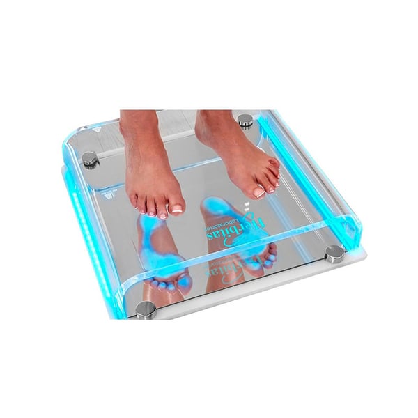 Led color methacrylate podoscope