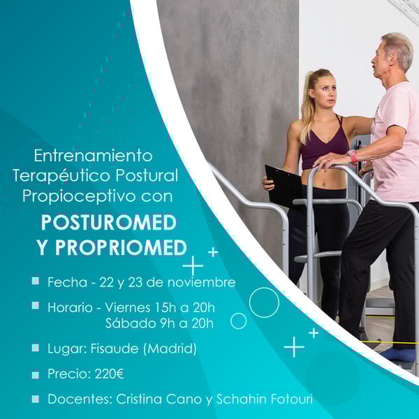 PROPRIOCEPTIVE POSTURAL THERAPEUTIC TRAINING WORKSHOP WITH THE POSTUROMED AND PROPRIOMED- IN-PERSON - NOVEMBER 22 AND 23 - 2024