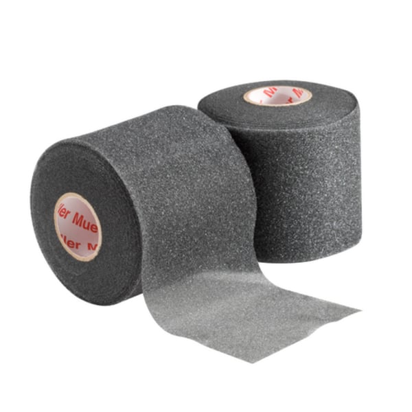 Mueller Big Bold MWrap® Big Black Foam Pretape - 6.9 cm x 27.4 m in black (Units, Boxes of 12 and 48 Rolls)