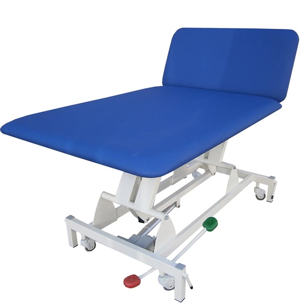Bobath Kinefis Quality hydraulic stretcher 194 x 100 cm With retractable wheels