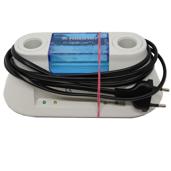 Riester charger ri-charger L 230 V, 2.5 V and 3.5 V, with wall bracket