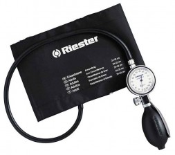 Riester minimus II black aneroid blood pressure monitors, pediatric velcro cuff LAST UNITS!