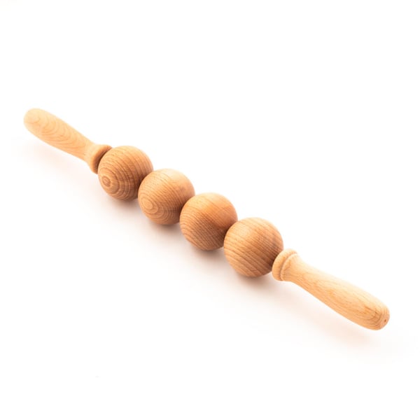 Ball roller for anti-cellulite wood therapy (40 cm)