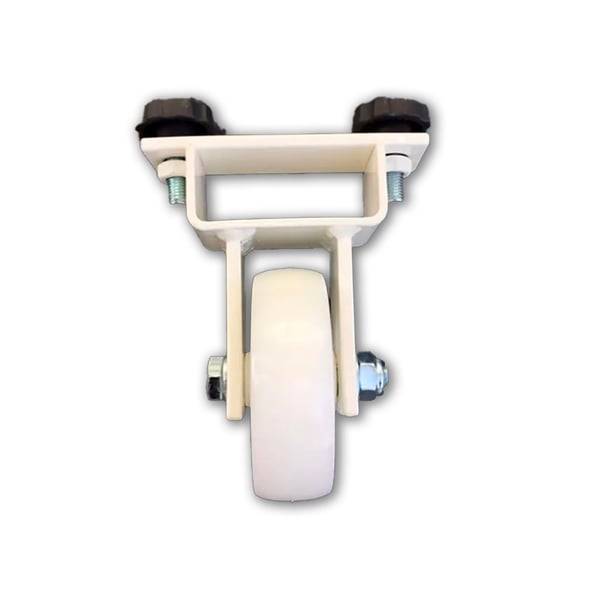 Pair of wheels for soccer 7 and 11 trasplayable goals