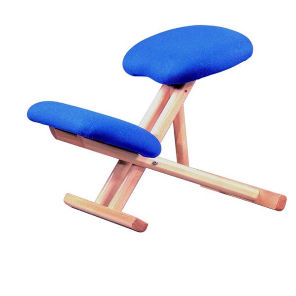 Ergonomic chair: With combination of inclined planes to favor a free and correct position