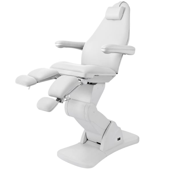 Cubo Electric Podiatry Chair: Three motors control height, backrest tilt, and seat tilt - OUTLET