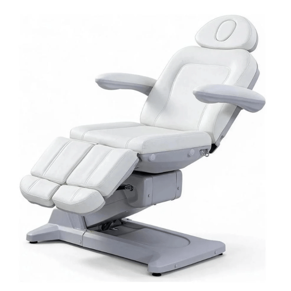 ALLEO 5-motor electric podiatry chair with independent leg rests